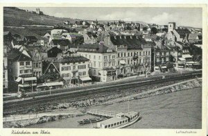 Germany Postcard - Rudesheim Am Rhein - Luftaufnahme - Ref TZ8122