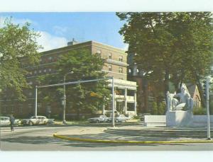 Pre-1980 STATUE & BARRE HOTEL Barre Vermont VT HQ1030