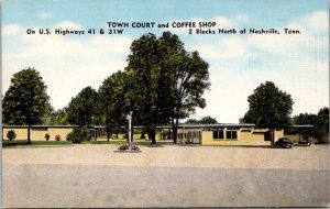 Tennessee Nashville Town Court and Coffee Shop