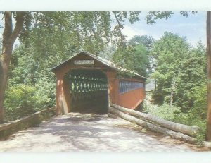 Unused Pre-1980 BRIDGE SCENE Arlington Vermont VT HQ9191