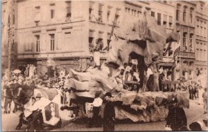 Belgium Antwerp Anvers Boot Juweelenstoet Cortege des Bijoux Postcard 03.20