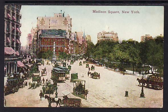 Madison Square New York NY Post Card 5310