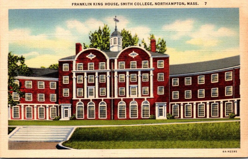 Massachusetts Northampton Franklin King House Smith College Curteich