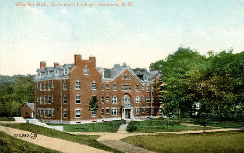 NH - Hanover. Dartmouth College, Wheeler Hall