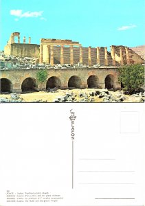 The portico and the gaint staircase, Rhodes, Greece