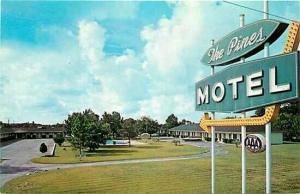 SC, Beaufort, South Carolina, The Pines Motel, Dexter Press 29136-C