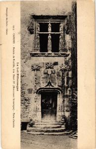 CPA CAHORS - Maison de Rosides dite Henri IV (M.h.) - Porte d'entrée (224049)