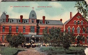 B54/ Guthrie Oklahoma Ok Postcard 1909 St Joseph Retreat