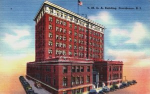 USA Rhode Island Providence Y.M.C.A. Building Vintage Postcard C228