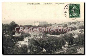 Old Postcard Arcachon Vue Generale