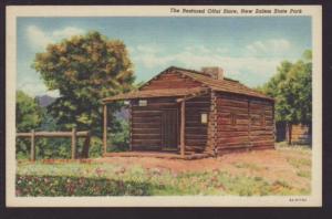 Restored Offut Store,New Salem State Park,IL Postcard 