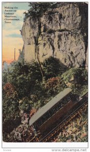 CHATANOOGA, Tennessee, 1900-1910's; Making The Ascent Up Lookout Mountain Cha...