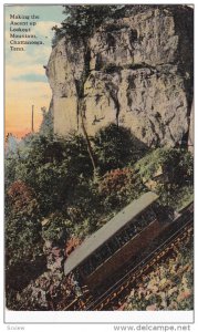 CHATANOOGA, Tennessee, 1900-1910's; Making The Ascent Up Lookout Mountain Cha...