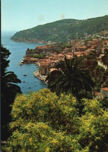 Vintage Postcard La Cote D'Azur Inoubliable Villefranche-Sur-Mer Vue Generale