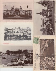 FRANCO BRITISH EXHIBITION EXPO 1908 London U.K. 50 Vintage Postcards (L4571)