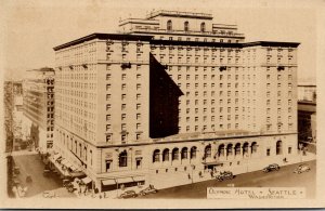 Washington Seattle The Olympic Hotel 1937 Real Photo