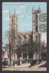 Postcard, CANADA, Montreal, Notre-Dame Basilica