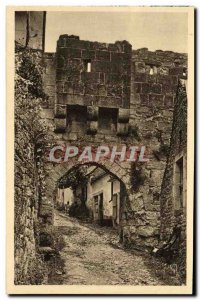 Old Postcard Rocamadour La Porte Basse
