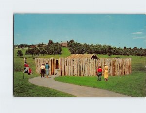 Postcard Fort Necessity Farmington Pennsylvania USA