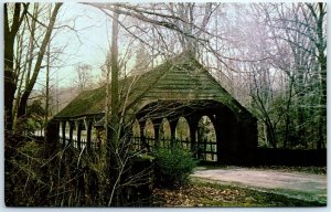 Postcard - Covered Bridge - Mentor, Ohio