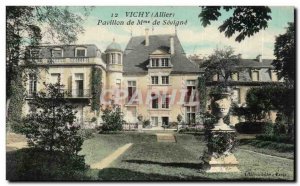 Vichy Old Postcard Pavilion Madame Sevigne