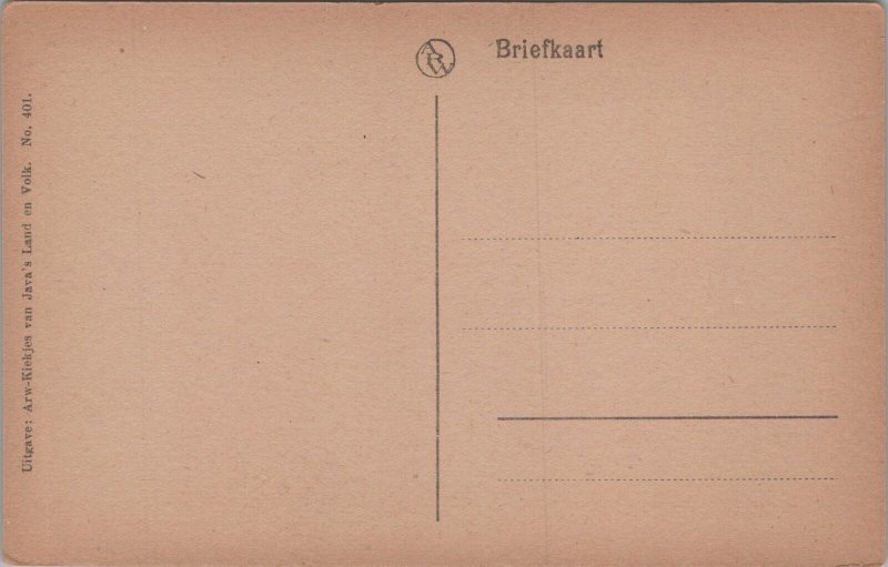 Indonesia Dieng Plateau Wonosobo Central Java Vintage Postcard C160