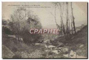 Old Postcard Lamalou Creek The Bitoulet