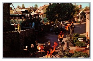 Postcard CA Perpetual Flames Universal Studios Calif. Vintage Standard View Card 