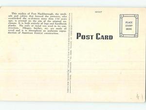 Unused Linen POSTCARD FROM Nashville Tennessee TN HM8846