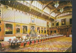 Berkshire Postcard - Windsor Castle - The Waterloo Chamber   RR6155