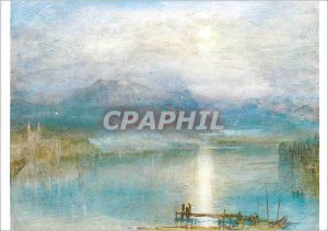 Postcard Modern JMW Turner (1775 1851) The lake of Lucerne Moonlight the Rigi...