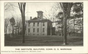 Guilford CT The Institute c1905 Postcard