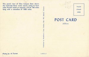 Postcard Glen Canyon Dam Arizona