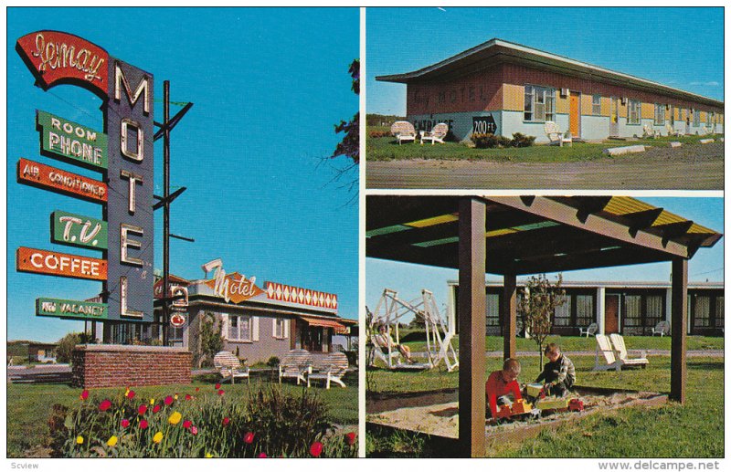 Motel Lemay, Children Sandbox, OTTAWA, Ontario, Canada, 40-60´