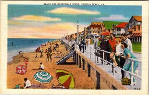 Postcard TOURIST ATTRACTION SCENE Virginia Beach Virginia VA AM0786