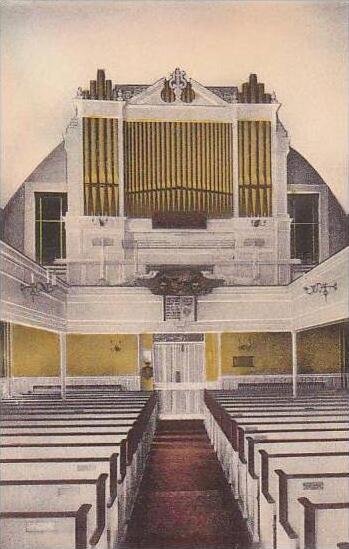 Pennsylvania Philadelphia Gloria Dei Old Swedes Church Organ Loft Albertype