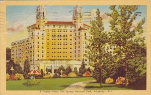 Arlington Hotel Hot Springs National Park Aransas 1947