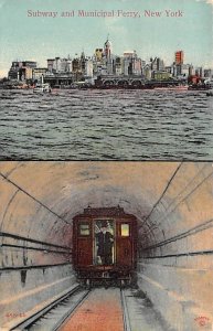 Subway and municipal fairy New York, USA Tunnel 1910 