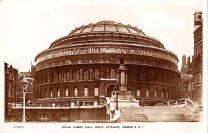 BR78516 royal albert hall south entrance  london real photo  uk