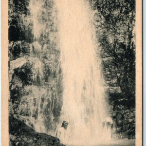 c1910s Yaotsu, Gifu, Japan Gohou no Taki Waterfall Collotype Photo PC Goho A57