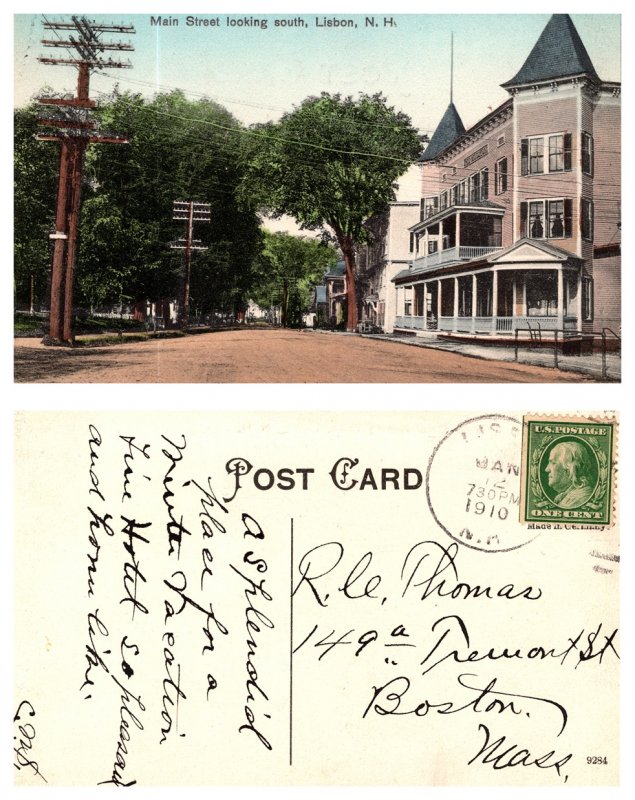 Main Street looking south, Lisbon, New Hampshire (8616)