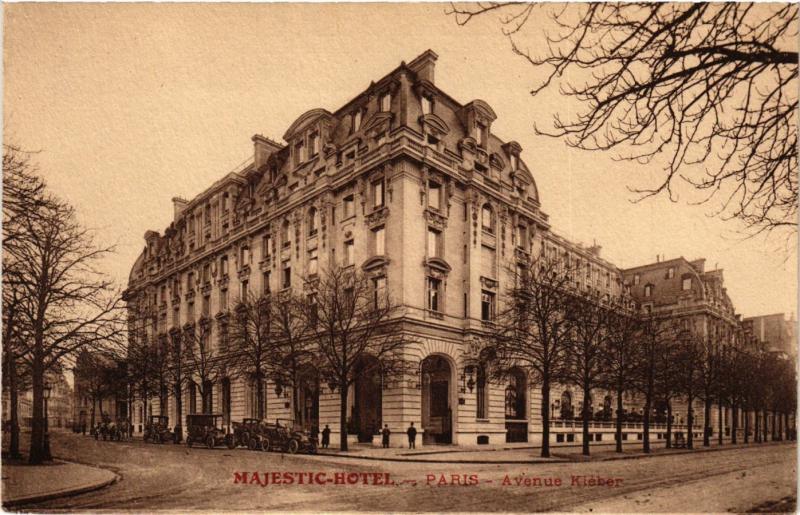 CPA PARIS 16e-Avenue Kléber-Majestic Hotel (325846)