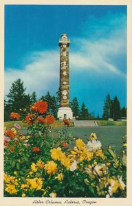 Astor Column at Astoria, Oregon - Observation Tower Deck at 125 Feet