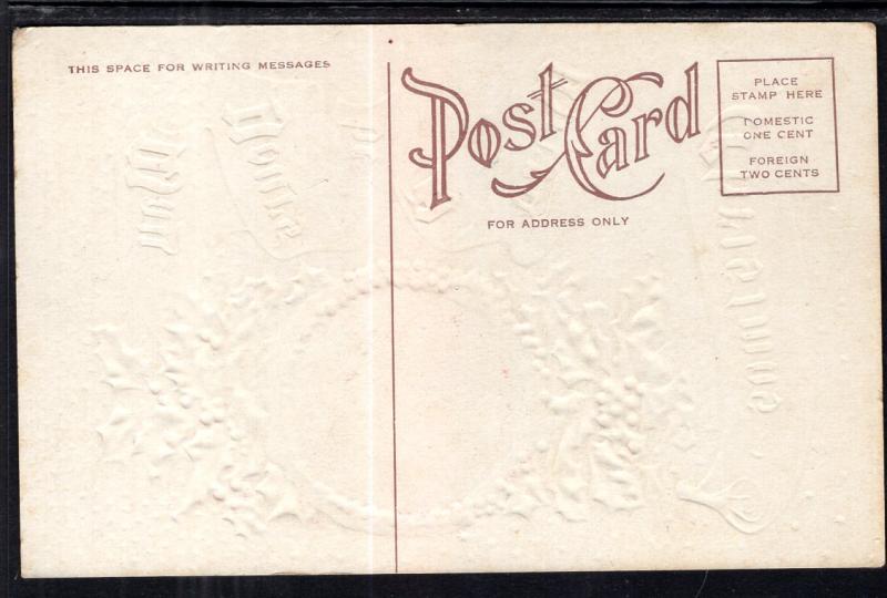 Christmas Santa Holly