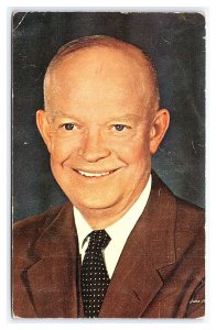 Dwight David Eisenhower President Of The United States Postcard