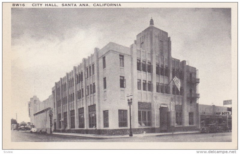 City Hall , SANTA ANA , California , 1930s