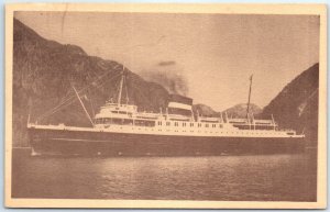 Postcard - S. S. Prince George Cruising Inside Passage - Alaska