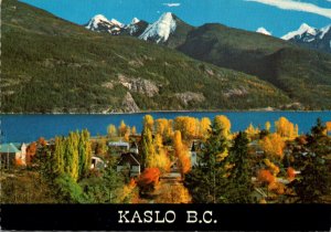 Canada British Columbia Kaslo 1890s Frontier City