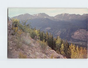 Postcard Mummy Range From Trail Ridge Road, Rocky Mountain National Park, CO