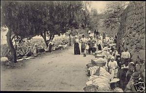 spain, LAS PALMAS, Lavanderas, Street Market (ca. 1910)